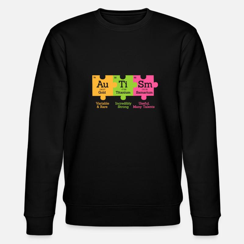 autisme - Sweat bio CHANGER Stanley/Stella Unisexe - noir