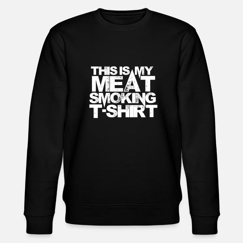 Grillkönig - Stanley/Stella Unisex Bio-Sweatshirt CHANGER  - Schwarz