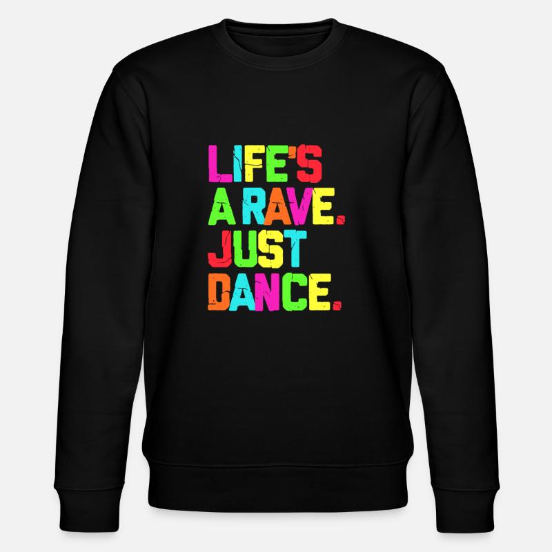 Rave danse - Sweat bio CHANGER Stanley/Stella Unisexe - noir