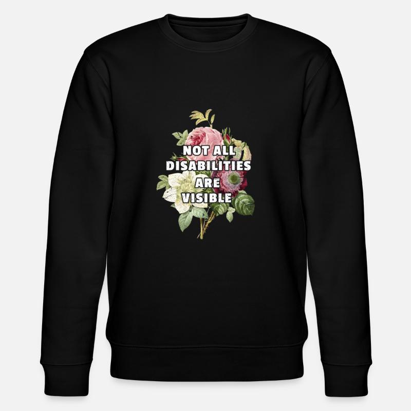 Fibromyalgie - Stanley/Stella Unisex Bio-Sweatshirt CHANGER  - Schwarz