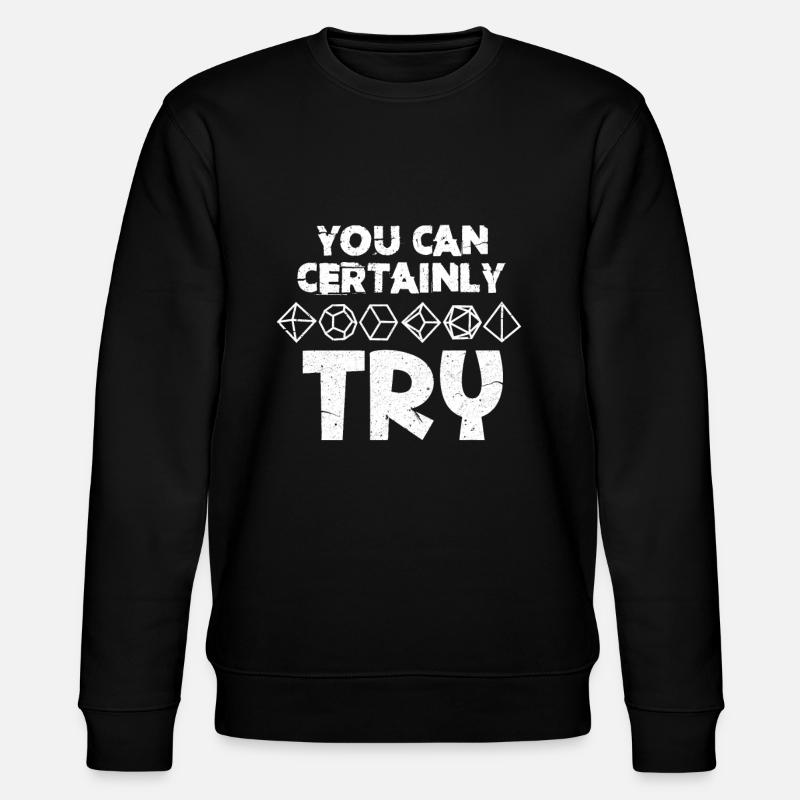 D20 - Sweat bio CHANGER Stanley/Stella Unisexe - noir