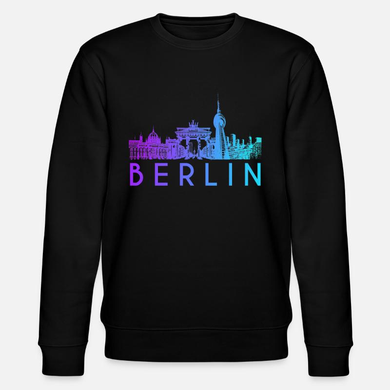 Horizon de Berlin - Sweat bio CHANGER Stanley/Stella Unisexe - noir