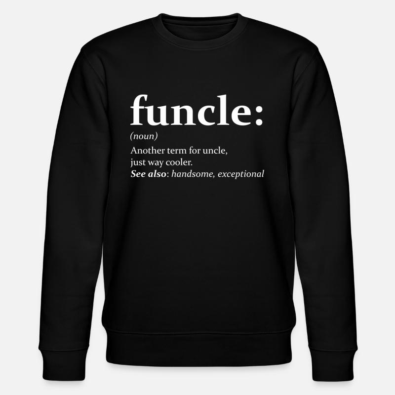 funcle Grafik - Stanley/Stella Unisex Bio-Sweatshirt CHANGER  - Schwarz