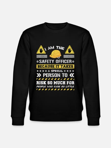 Safety Manager Safety Officer - Stanley/Stella CHANGER Unisex Organic Sweatshirt - black