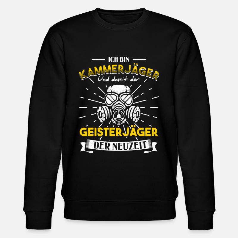 Kammerjäger Schädlingsbekämpfer - Stanley/Stella Unisex Bio-Sweatshirt CHANGER  - Schwarz