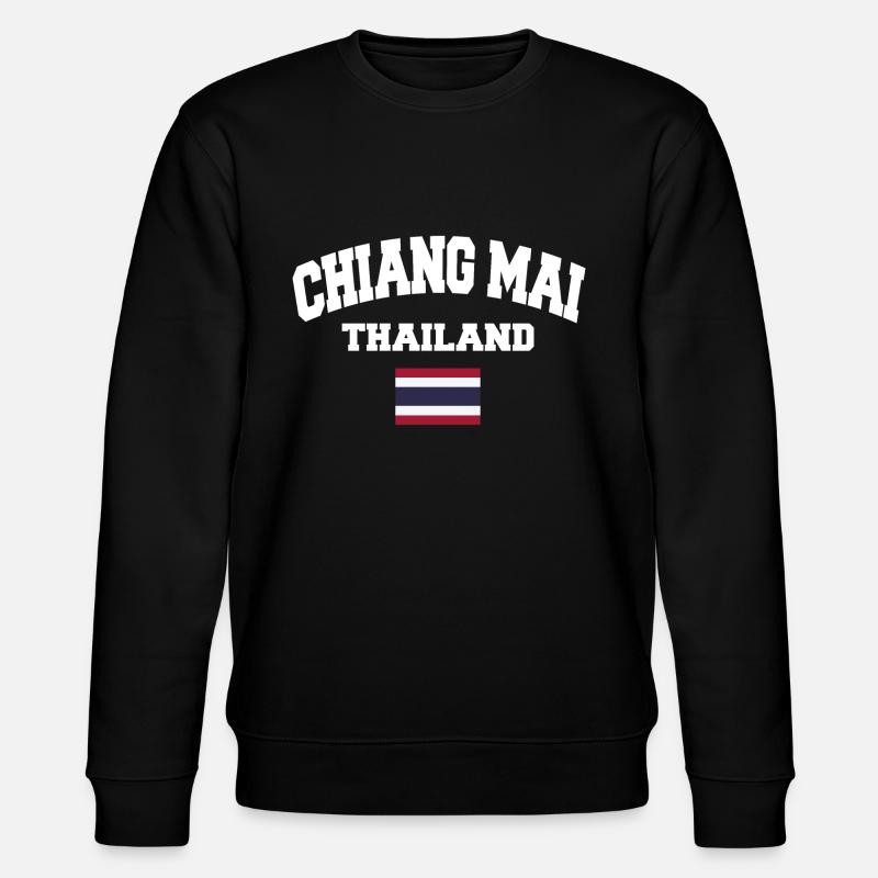 Chiang Mai - Sweat bio CHANGER Stanley/Stella Unisexe - noir
