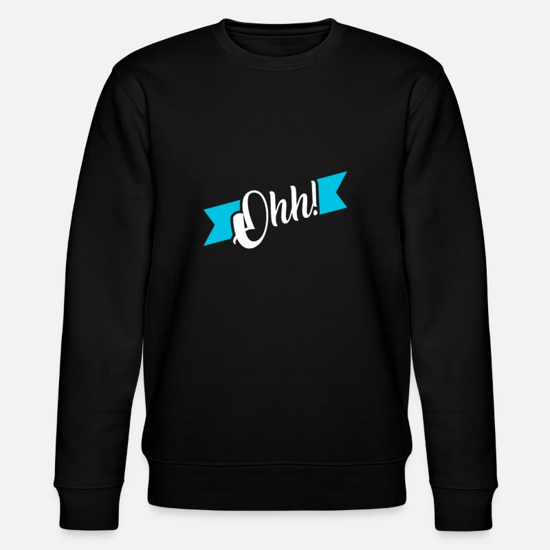 Ohh - Stanley/Stella Unisex Bio-Sweatshirt CHANGER  - Schwarz