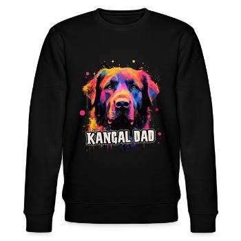 Kangal Dog Cadeau Dire - Sweat bio CHANGER Stanley/Stella Unisexe - noir - Devant - Nik (191cm) & Marisol (170cm)