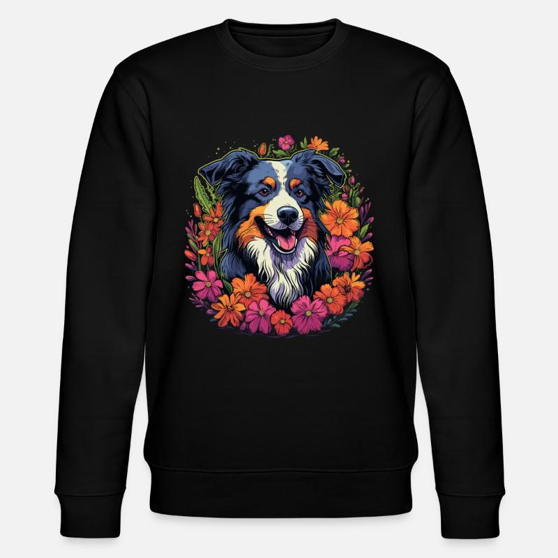 Cadeau de chien de berger australien australien - Sweat bio CHANGER Stanley/Stella Unisexe - noir