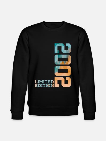 24TH BIRTHDAY LIMITED EDITION 2002 - Stanley/Stella CHANGER Unisex Organic Sweatshirt - black