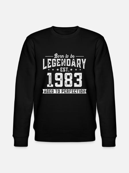 Legendary since 1983 - Stanley/Stella CHANGER Unisex Organic Sweatshirt - black