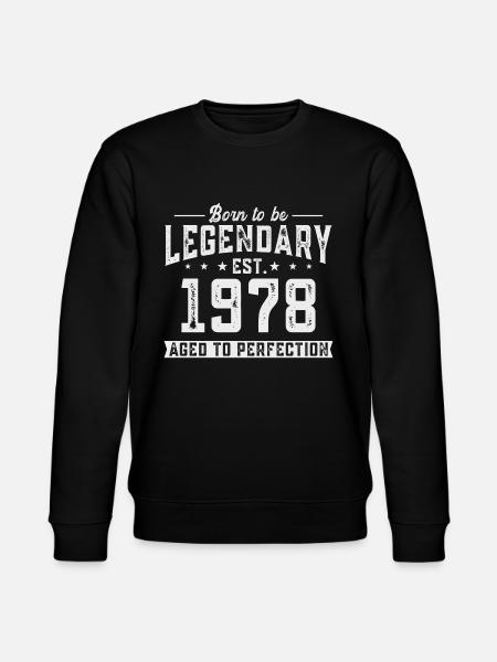 Legendary since 1978 - Stanley/Stella CHANGER Unisex Organic Sweatshirt - black