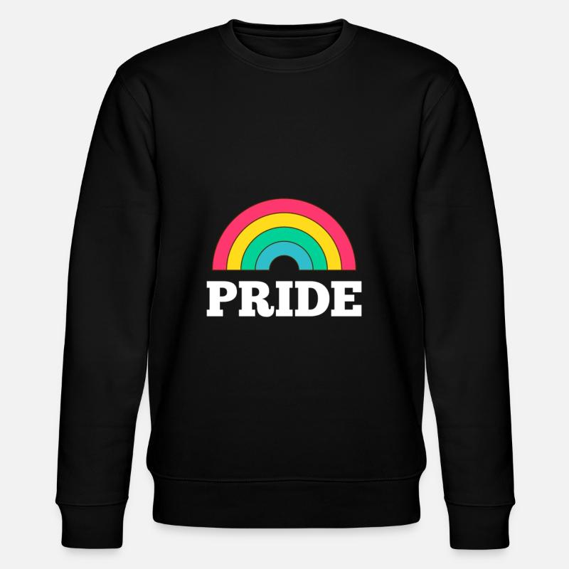 Pride LGBT - Stanley/Stella Unisex Bio-Sweatshirt CHANGER  - Schwarz