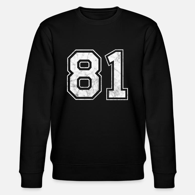 Anzahl 81 - Stanley/Stella Unisex Bio-Sweatshirt CHANGER  - Schwarz