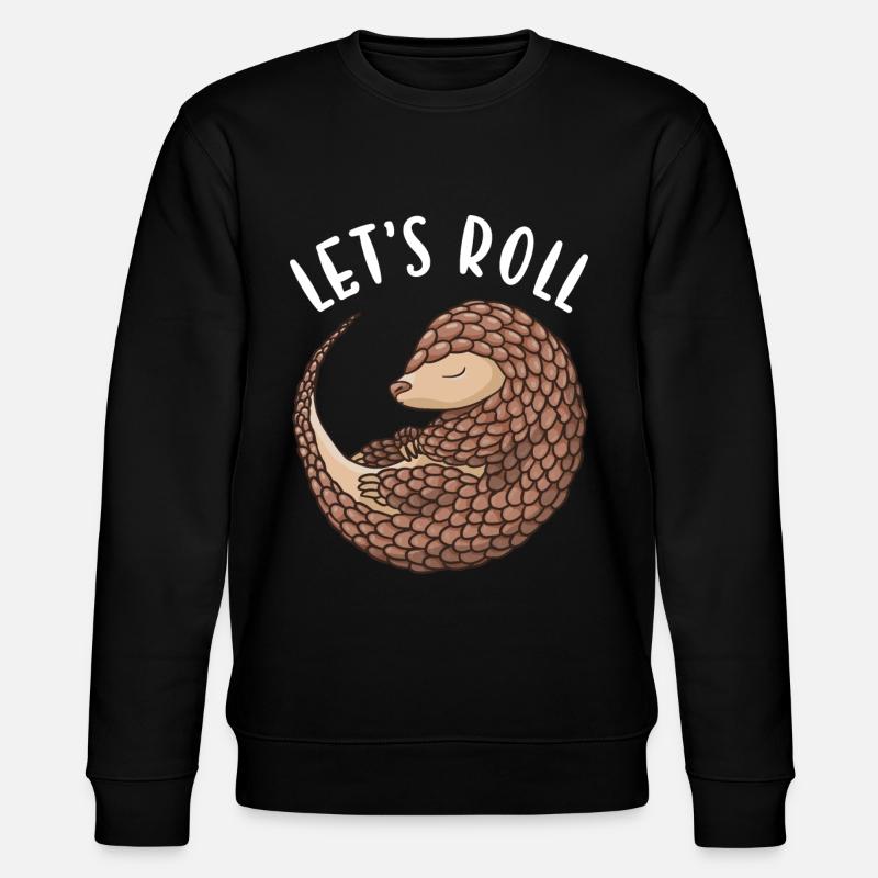 Roulons Pangolin - Sweat bio CHANGER Stanley/Stella Unisexe - noir