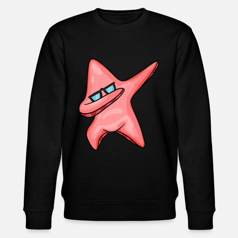 Seestern - Stanley/Stella Unisex Bio-Sweatshirt CHANGER  - Schwarz
