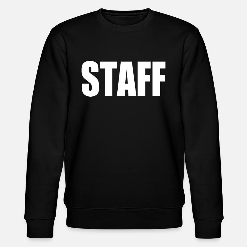 Staff - Stanley/Stella Unisex Bio-Sweatshirt CHANGER  - Schwarz