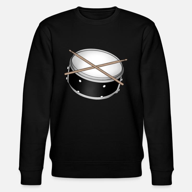 Trommel - Stanley/Stella Unisex Bio-Sweatshirt CHANGER  - Schwarz