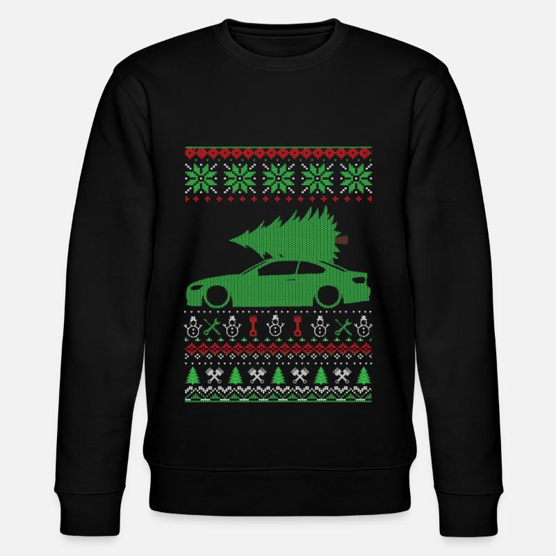 Christmas Ugly Sweater - Stanley/Stella Unisex Bio-Sweatshirt CHANGER  - Schwarz