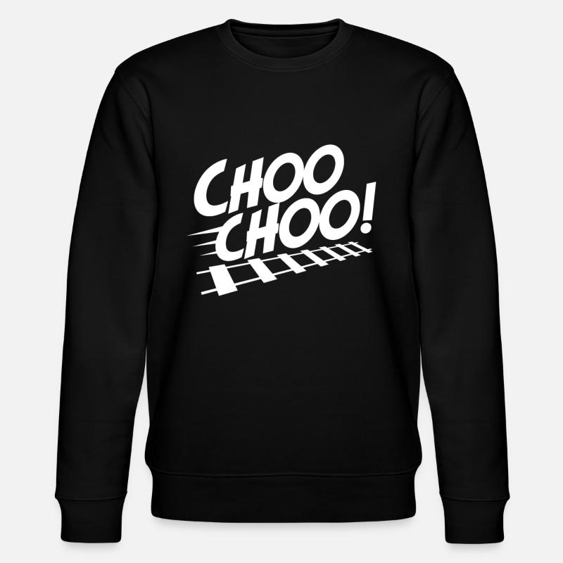 chemin de fer - Sweat bio CHANGER Stanley/Stella Unisexe - noir