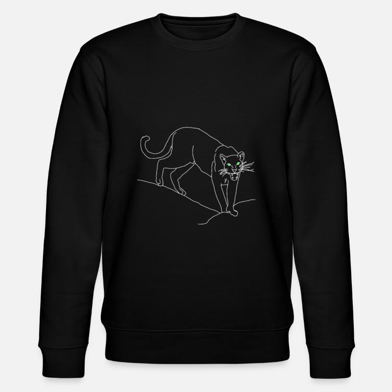 panthère - Sweat bio CHANGER Stanley/Stella Unisexe - noir