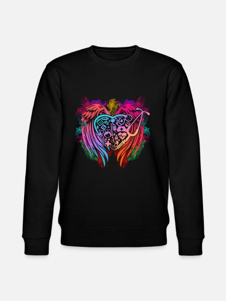 Infirmière Angel Wing - Sweat bio CHANGER Stanley/Stella Unisexe - noir