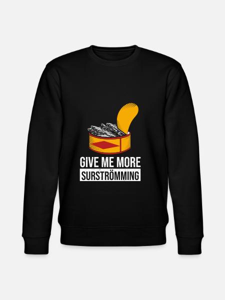 Surströmming Fan - Stanley/Stella Unisex Bio-Sweatshirt CHANGER - Schwarz
