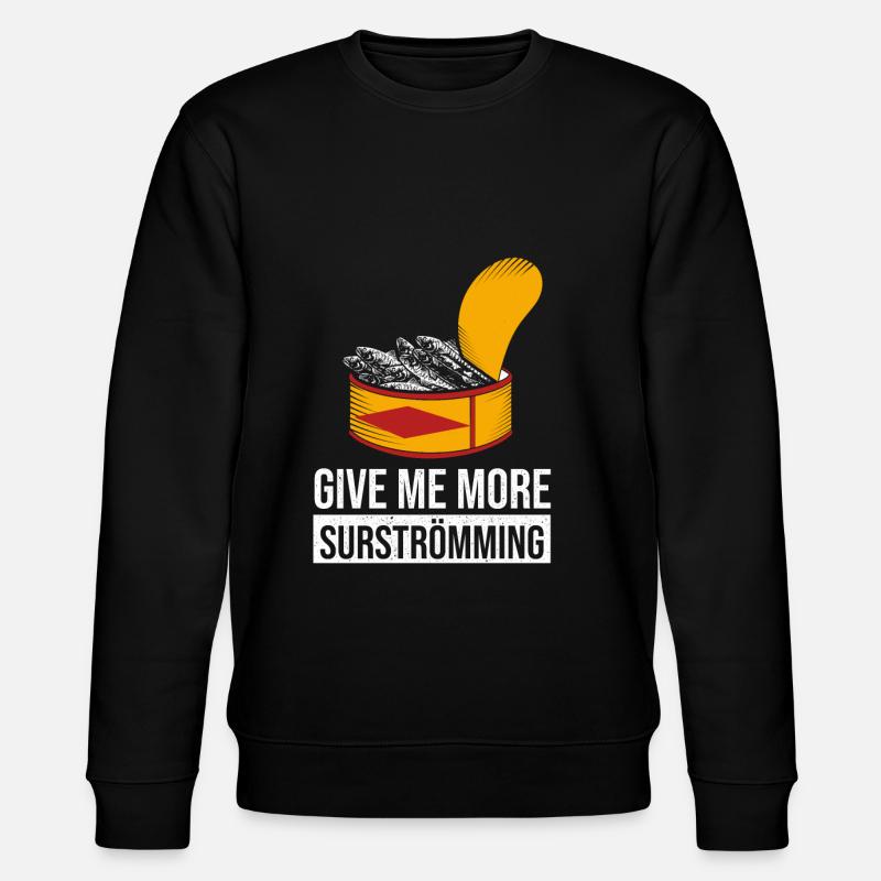 Fan de Surströmming - Sweat bio CHANGER Stanley/Stella Unisexe - noir