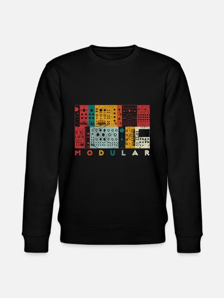 Synthesizer modular instrument - Stanley/Stella CHANGER Unisex Organic Sweatshirt - black