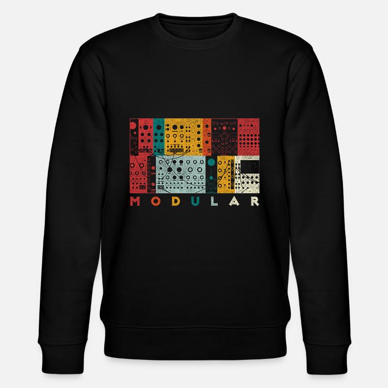 Instrument modulaire synthétiseur - Sweat bio CHANGER Stanley/Stella Unisexe - noir