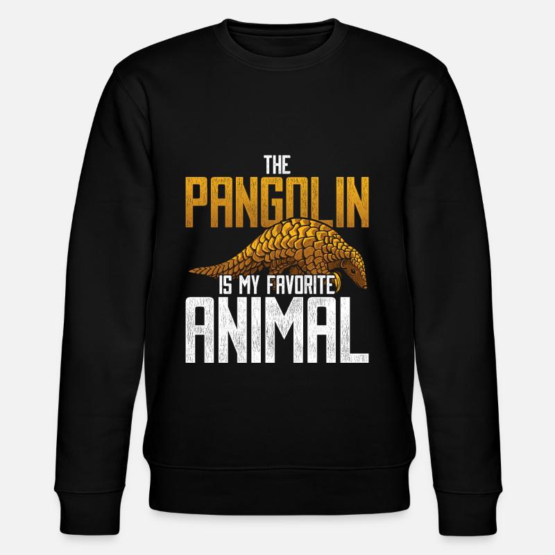 Pangolin pangolin préféré - Sweat bio CHANGER Stanley/Stella Unisexe - noir