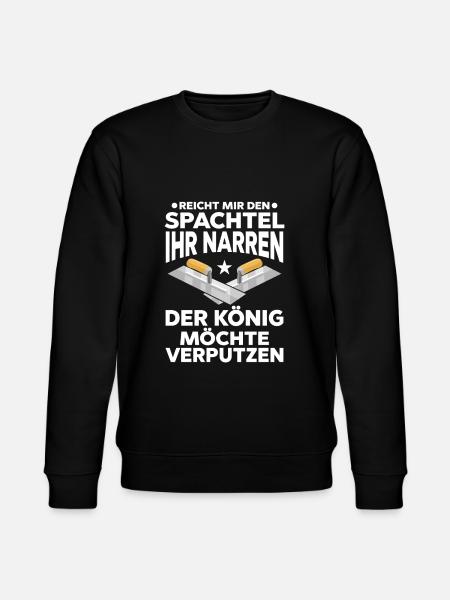 Stuckateur Verputzer Gipser - Stanley/Stella Unisex Bio-Sweatshirt CHANGER - Schwarz