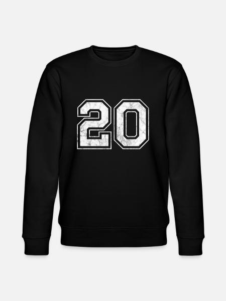 Number 20 - Stanley/Stella CHANGER Unisex Organic Sweatshirt - black