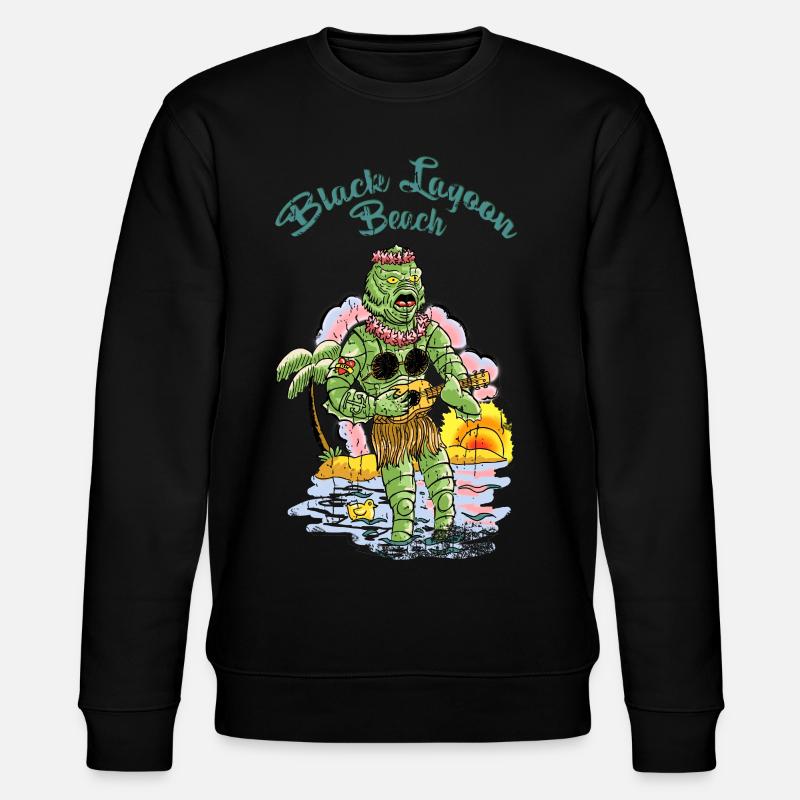 vahinedulagoon - Stanley/Stella Unisex Bio-Sweatshirt CHANGER  - Schwarz
