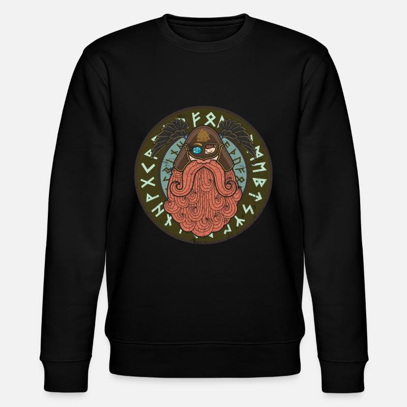 Vikings Odin - Guerrier Rabengott - Sweat bio CHANGER Stanley/Stella Unisexe - noir