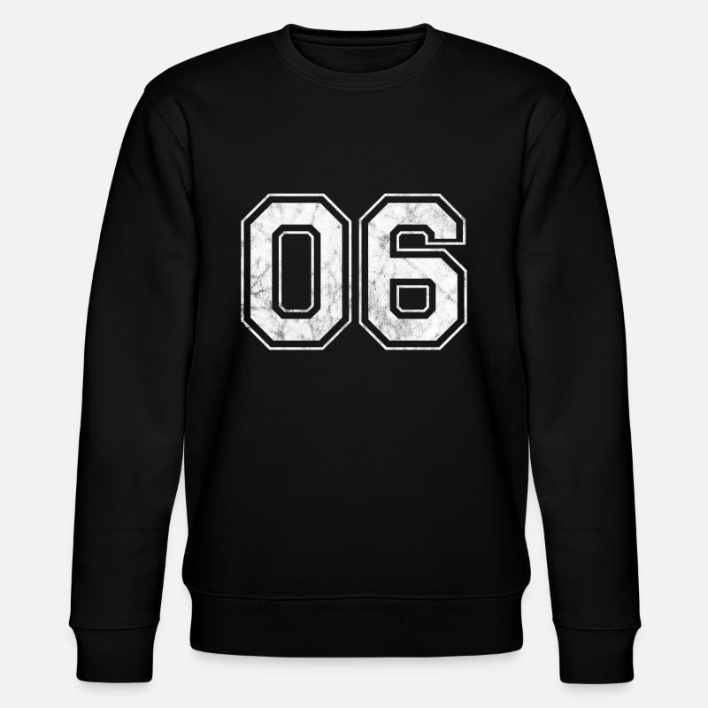 Anzahl 06 - Stanley/Stella Unisex Bio-Sweatshirt CHANGER  - Schwarz