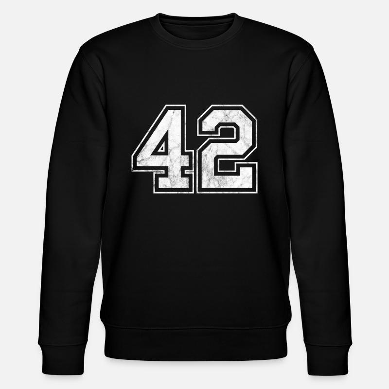 Anzahl 42 - Stanley/Stella Unisex Bio-Sweatshirt CHANGER  - Schwarz