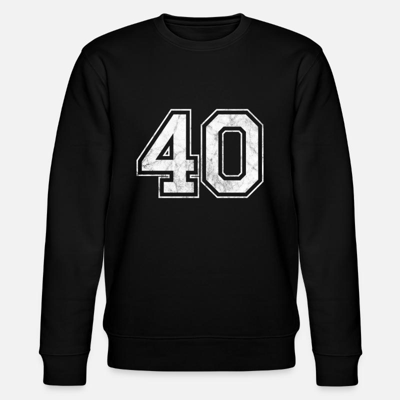 Numéro 40 - Sweat bio CHANGER Stanley/Stella Unisexe - noir