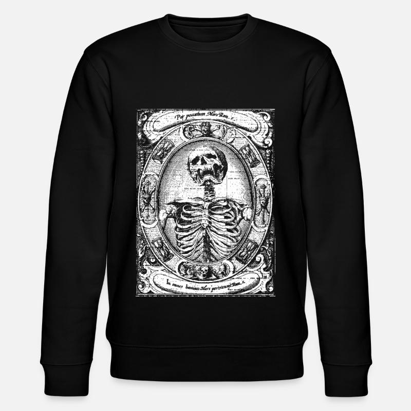 Cadeau occulte gothique squelette - Sweat bio CHANGER Stanley/Stella Unisexe - noir