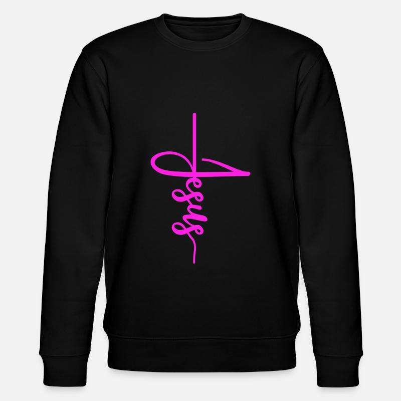 Jésus - Sweat bio CHANGER Stanley/Stella Unisexe - noir