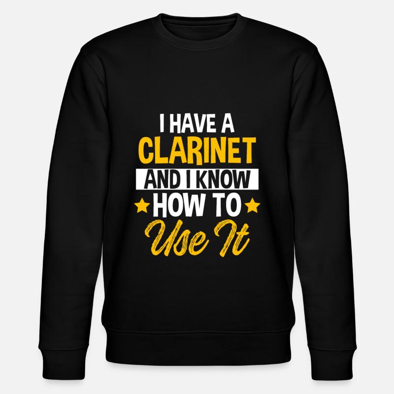 Musique de clarinette - Sweat bio CHANGER Stanley/Stella Unisexe - noir
