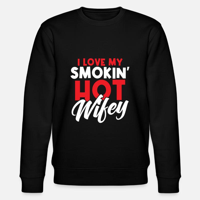 J’aime ma femme - Sweat bio CHANGER Stanley/Stella Unisexe - noir