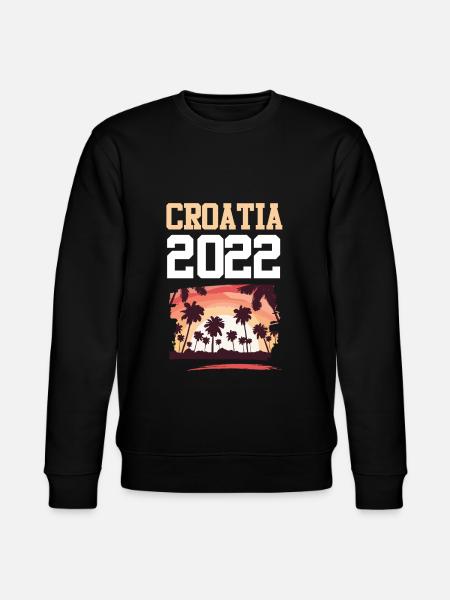 Croatia 2022 - Stanley/Stella CHANGER Unisex Organic Sweatshirt - black