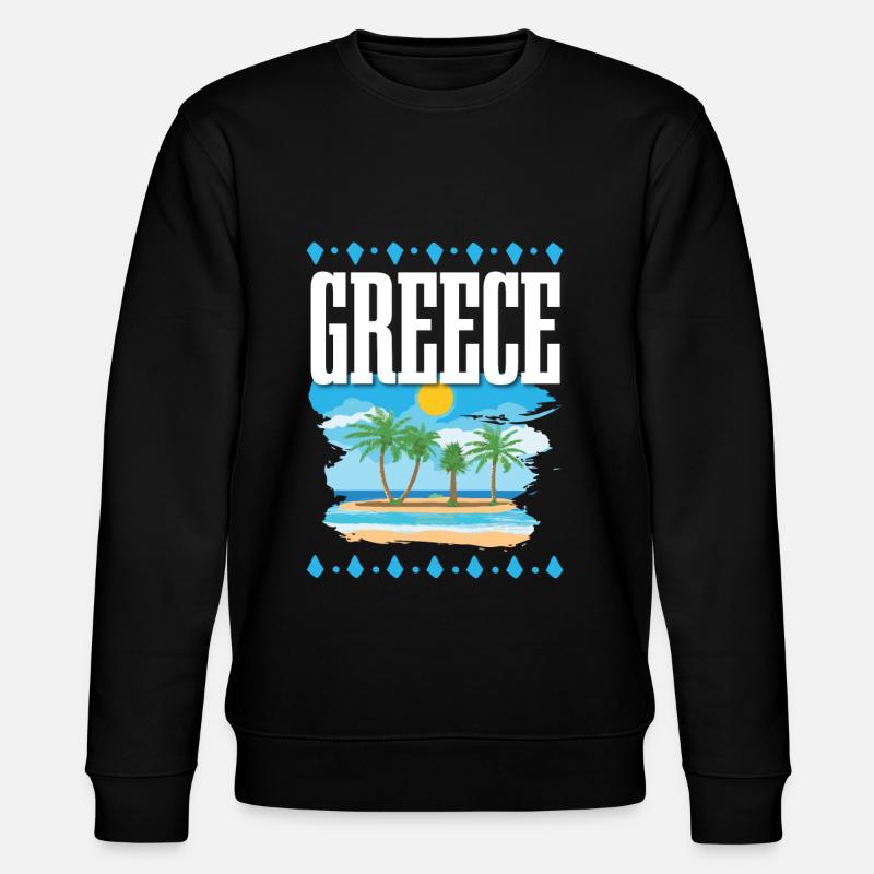 Grèce - Sweat bio CHANGER Stanley/Stella Unisexe - noir