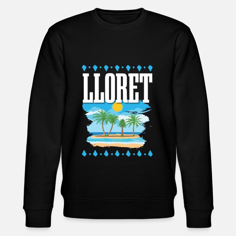 Lloret De Mar - Stanley/Stella CHANGER Unisex Organic Sweatshirt - black