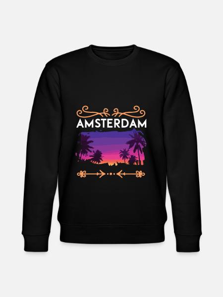 Amsterdam - Stanley/Stella CHANGER Unisex Organic Sweatshirt - black