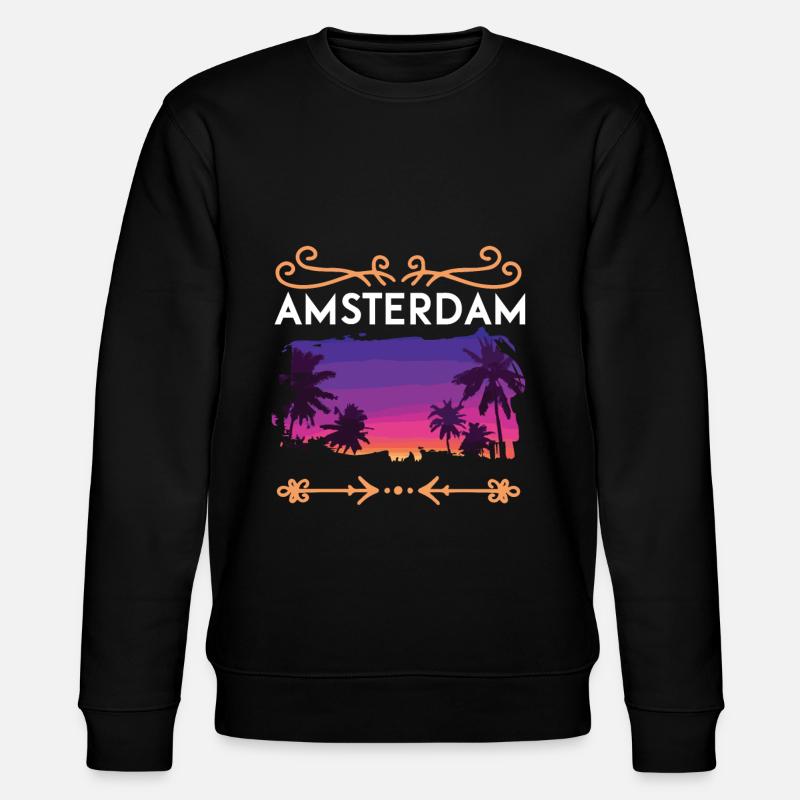 Amsterdam - Sweat bio CHANGER Stanley/Stella Unisexe - noir