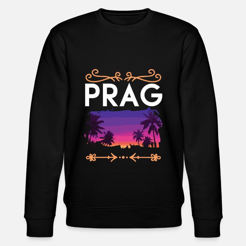 Prague - Sweat bio CHANGER Stanley/Stella Unisexe - noir