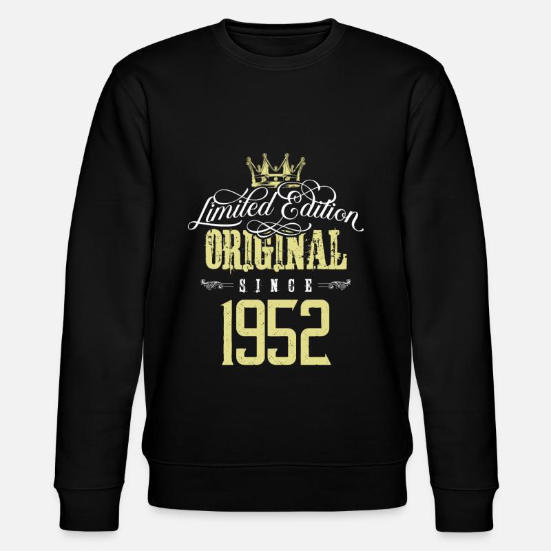 Édition limitée 1952 - Sweat bio CHANGER Stanley/Stella Unisexe - noir