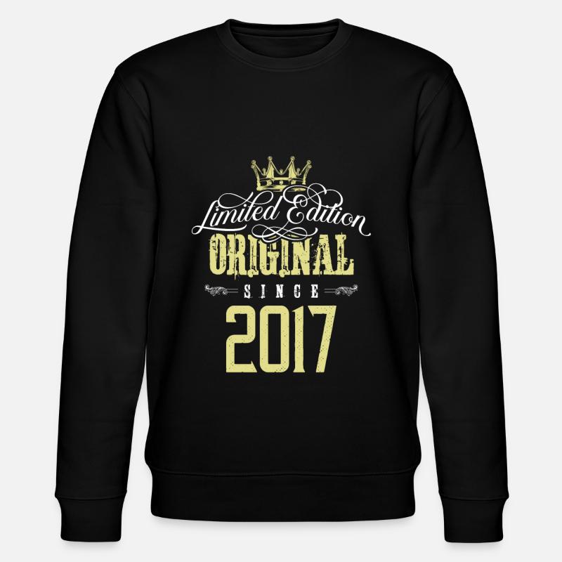 Édition limitée 2017 - Sweat bio CHANGER Stanley/Stella Unisexe - noir